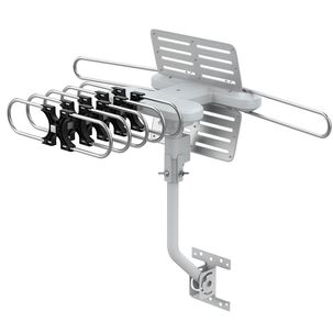 Antena Tv Con Motor 360 Grados Vhf Uhf Hd Con Control - Ps