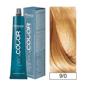 Pro.color - Tintura Permanente 9/0 Rubio Clarisimo 100ml + Oxidante
