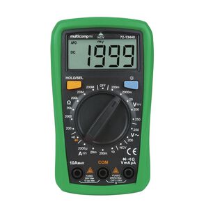 Multimetro Digital De Bolsillo Multicomp 72-13440