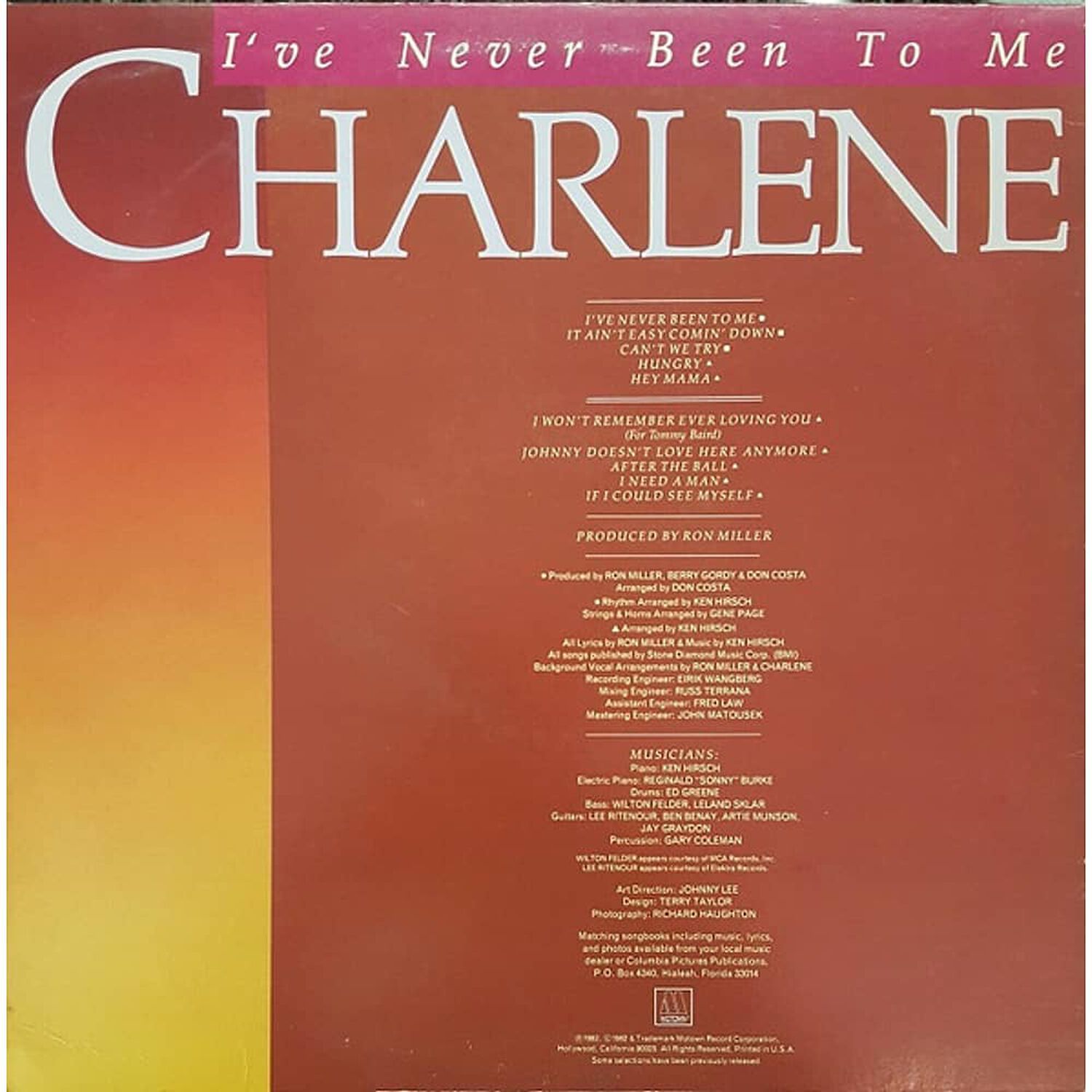 Charlene - I've Never Been To Me | Vinilo image number 1.0