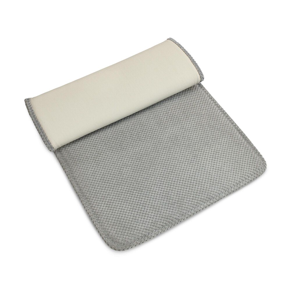 Alfombra De Ba&ntilde;o Nautica Home Popcorn 50x80cm Gris Claro image number 2.0