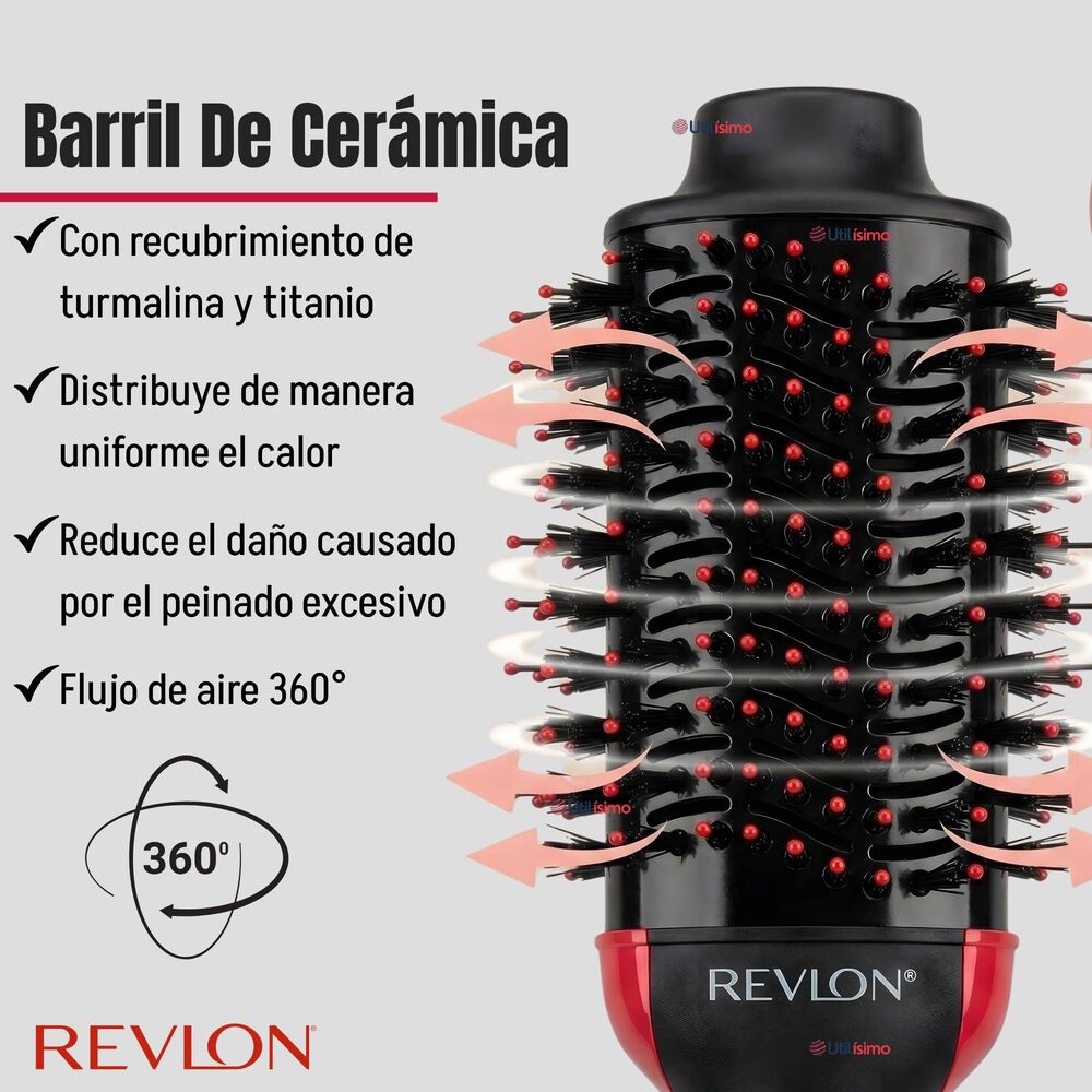 One Step Secador Alisador Voluminizador Revlon 1200w Plus + image number 4.0