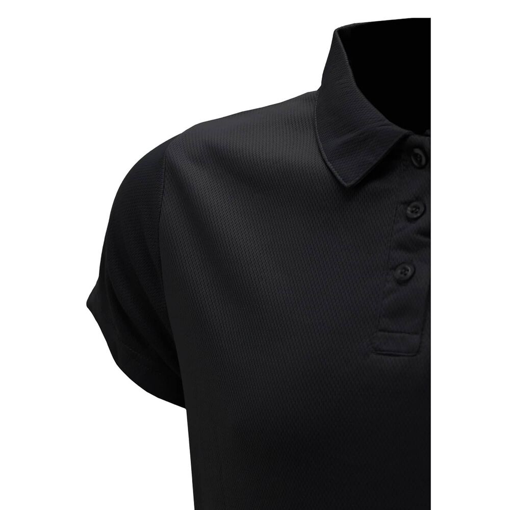 Polera Cooldry Quebec Manga Corta Mujer Black image number 2.0