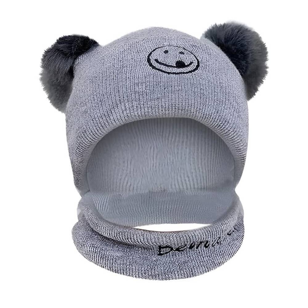 Gorro Con Cuello Para Beb&eacute; Orejitas Oso Para Invierno image number 1.0