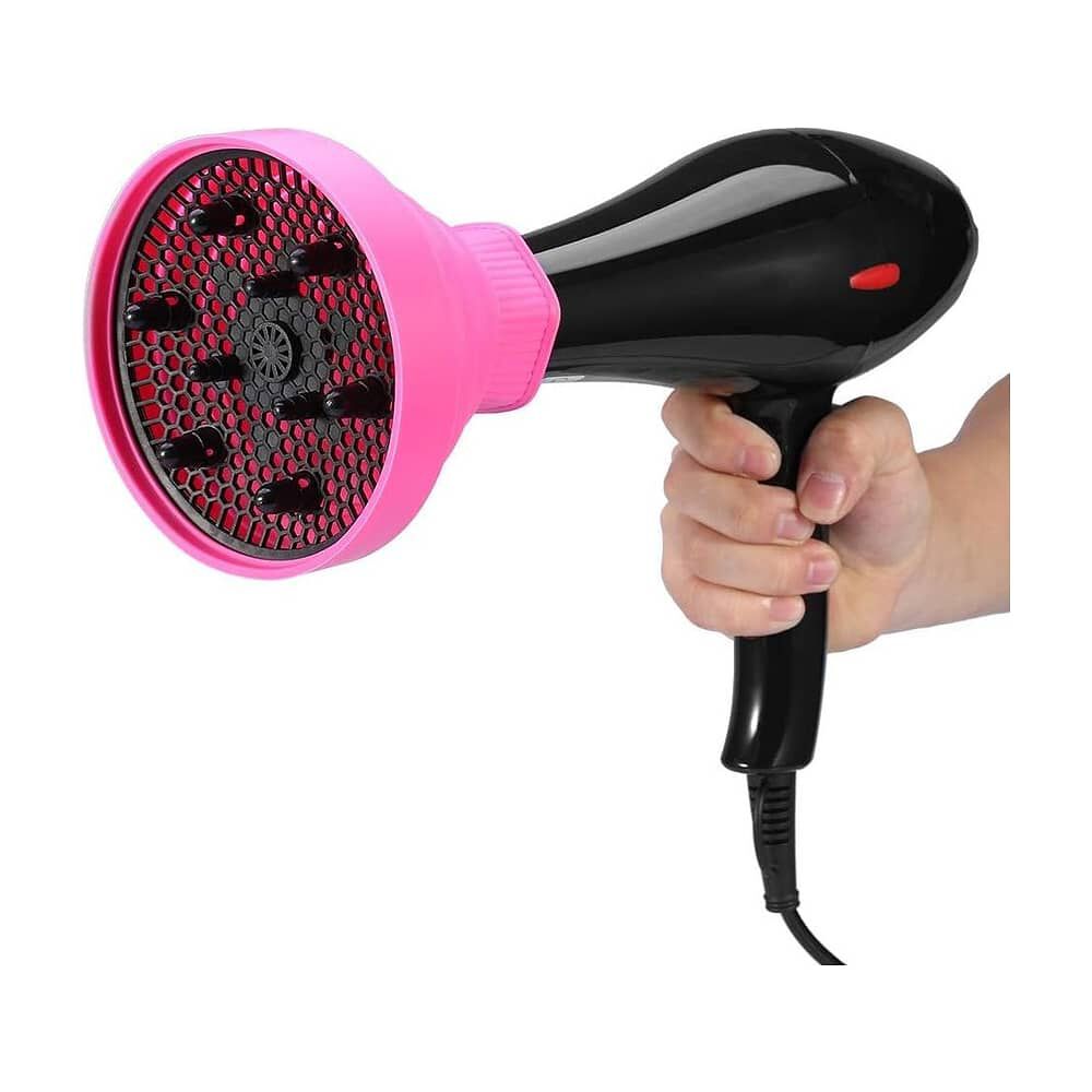 Difusor Para Secador De Cabello De Silicona Plegable Rosa image number 3.0