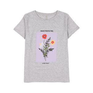 Polera Estampada Manga Corta Cuello Redondo Mujer Freedom