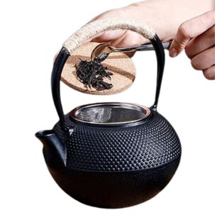Tetera De Hierro Fundido 1.2l Estilo Japonés Antiguo