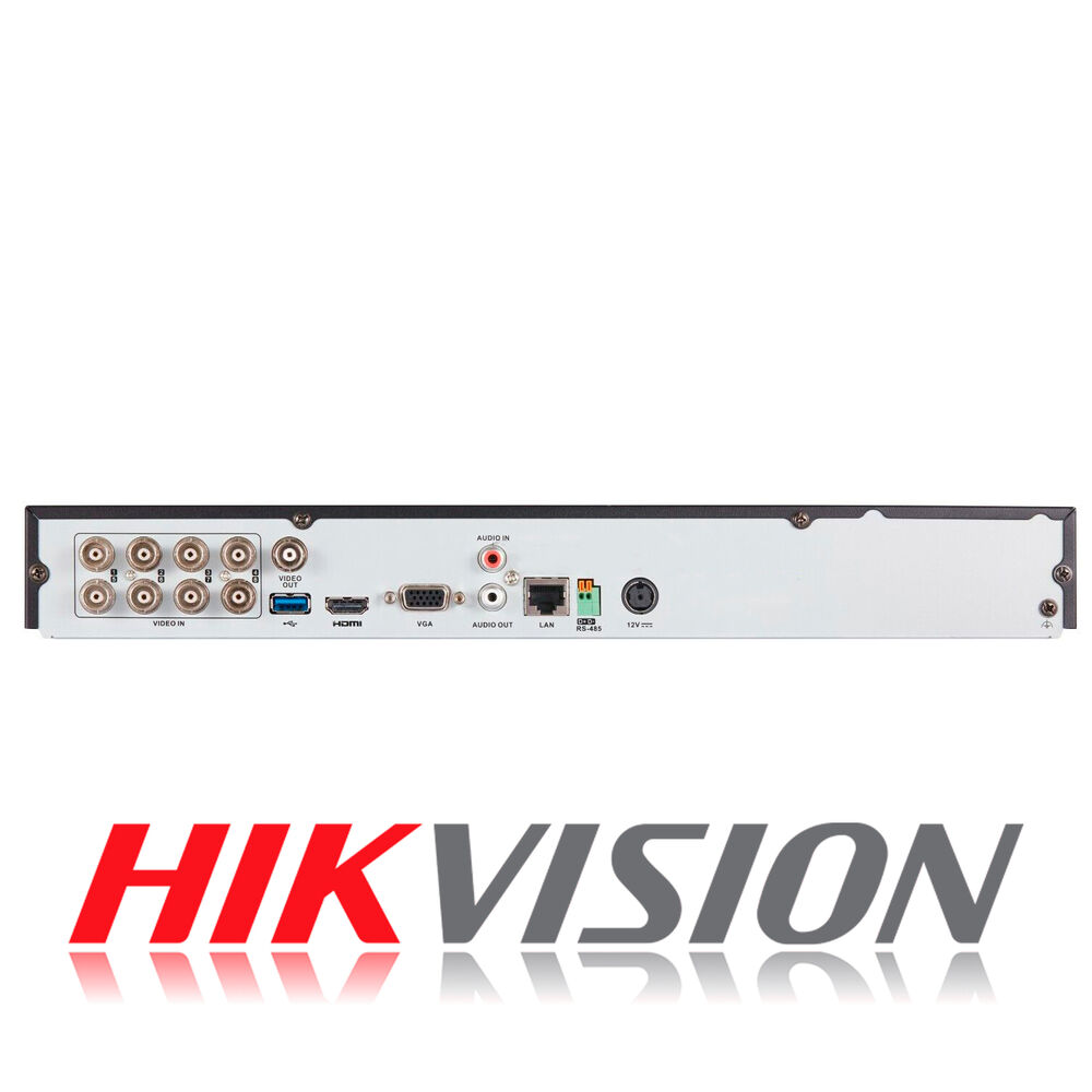Dvr 8 Canales Turbo Hd Pentahibrido Hikvision Acusense H.265 image number 4.0