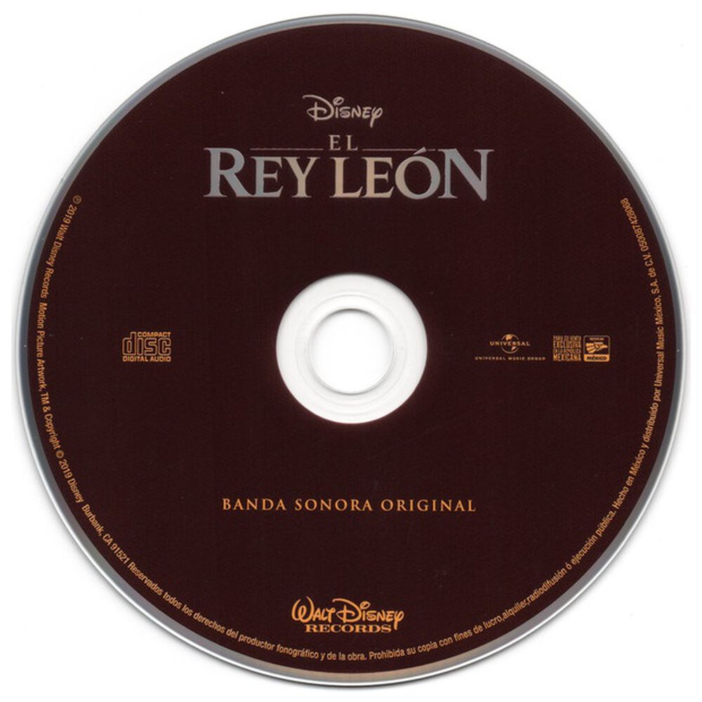El Rey Leon - O.s.t. | Cd image number 2.0