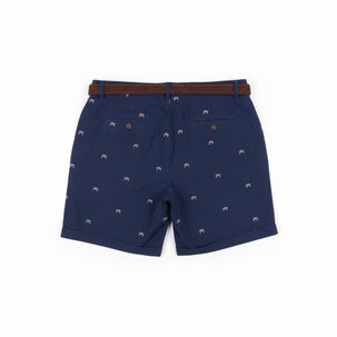 Bermuda Tiro Medio Regular Hombre Peroe