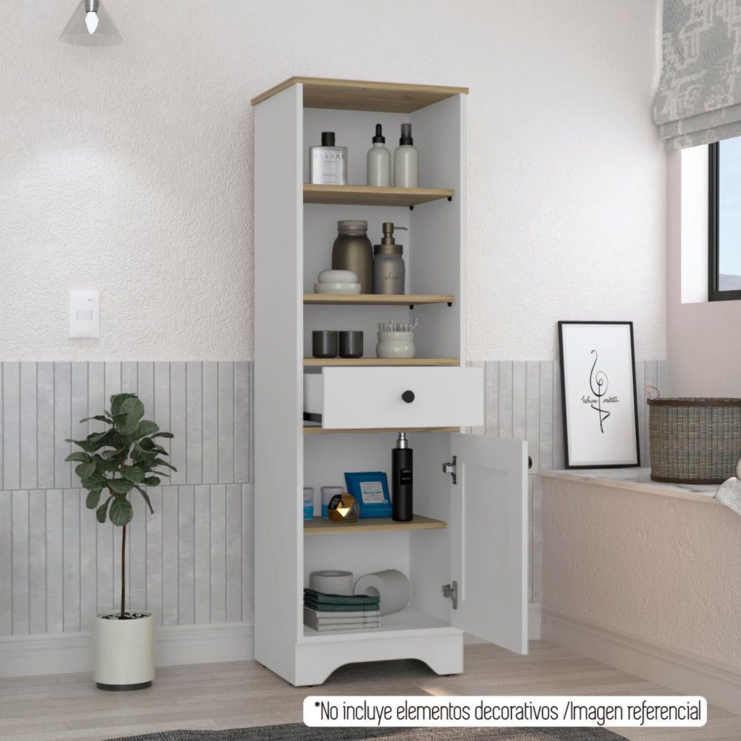Mueble De Ba&ntilde;o Tuhome Bath Bi Color image number 0.0