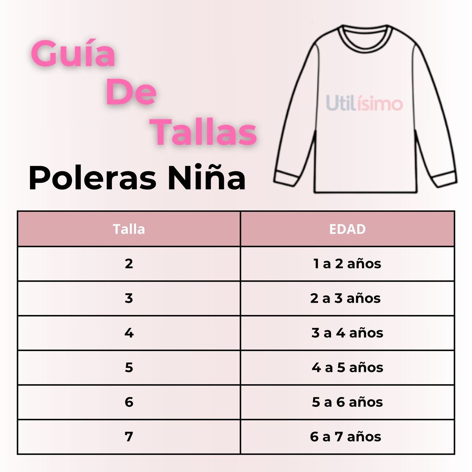 Polera Manga Larga Ni&ntilde;a 100% Algod&oacute;n Zebra Negro Camiseta image number 2.0