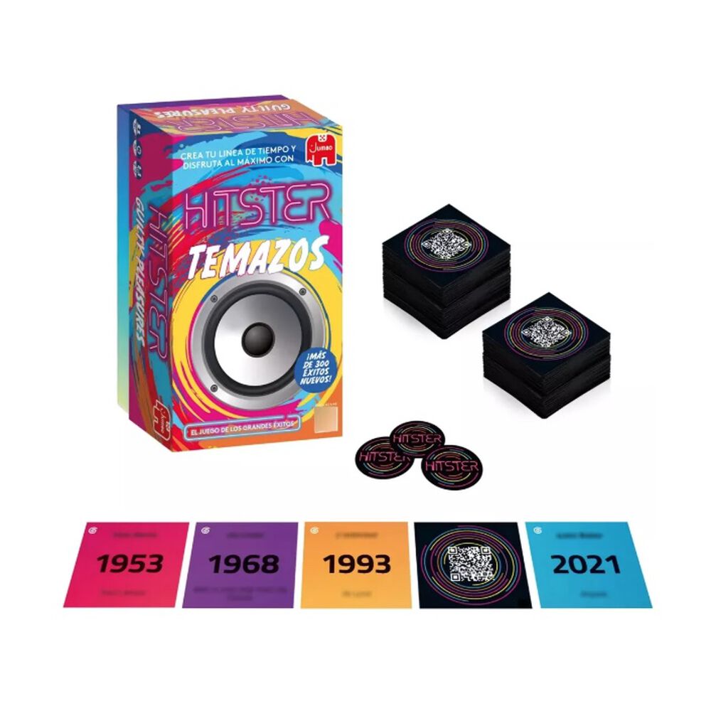 Juego De Mesa Hitster Temazos image number 1.0