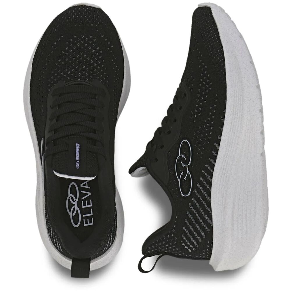 Zapatilla Adolescente Rayo Negro/blanco image number 2.0