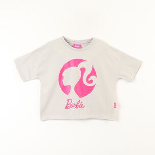 Polera Mc Niña Pony Tale Barbie Gris