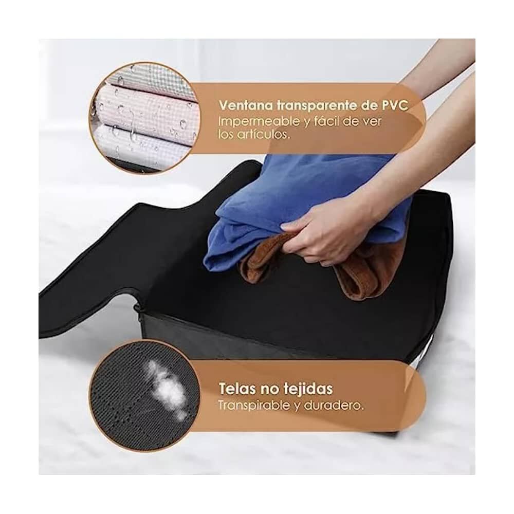 Pack 2 Organizador De Ropa Bajo Cama image number 5.0