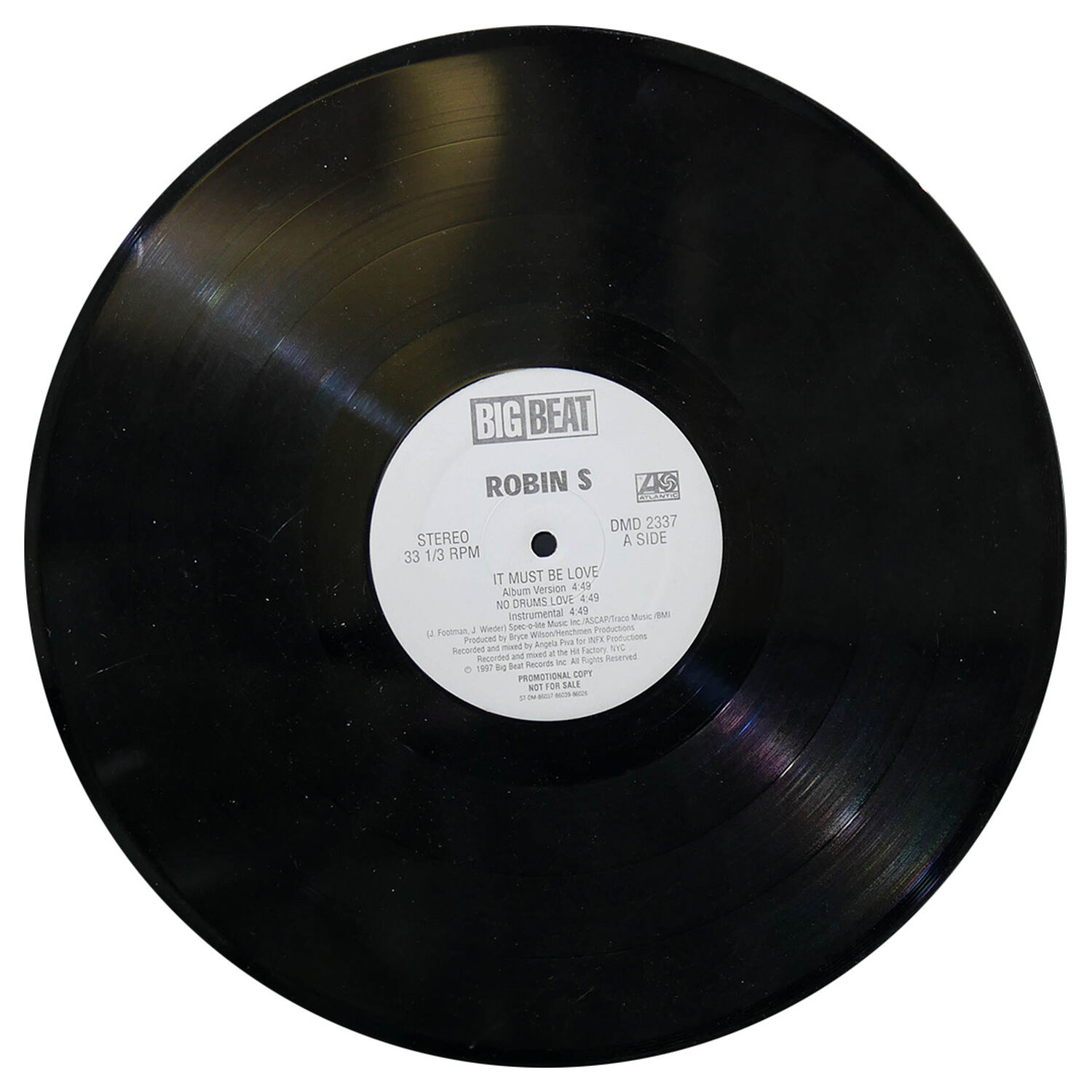 Robin S - It Must Be Love | 12" Maxi Single Usado image number 1.0