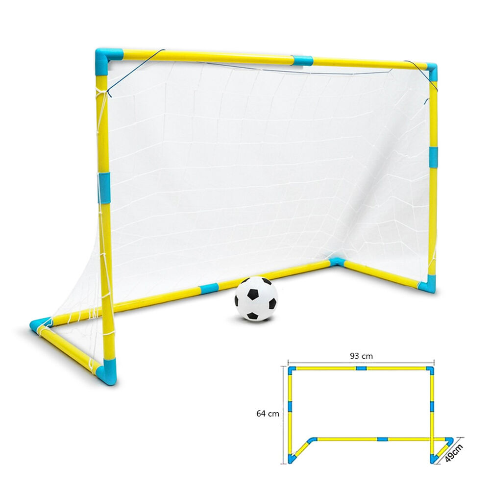 Arco Futbol Niños + Bombin + Balón Juguete Porteria Niños image number 1.0