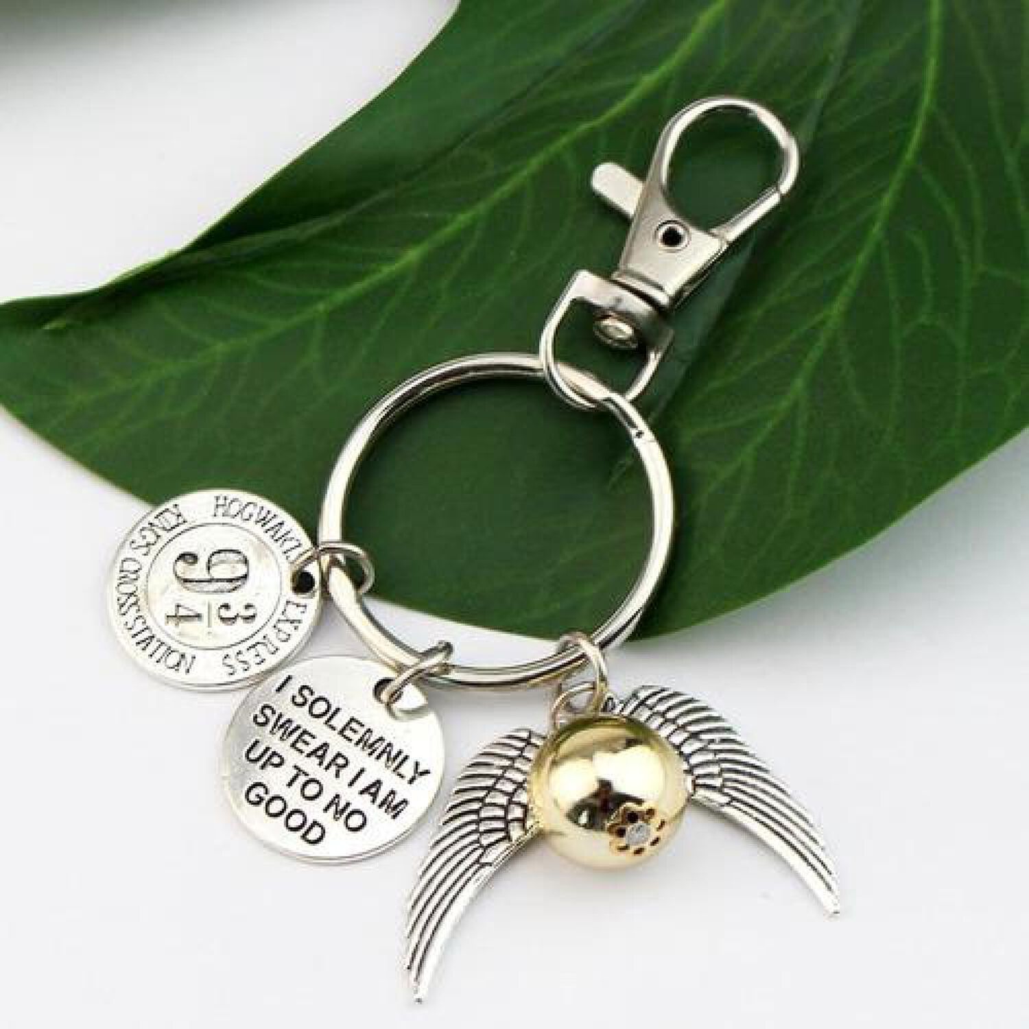 Llavero Met&aacute;lico Dijes Snitch 9 3/4 Harry Potter image number 4.0