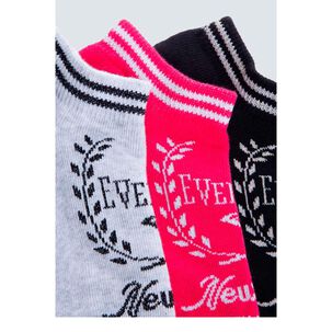 Calcetines Mujer Tripack College Multicolor V Calcetines Mujer Tripack College Multicolor V