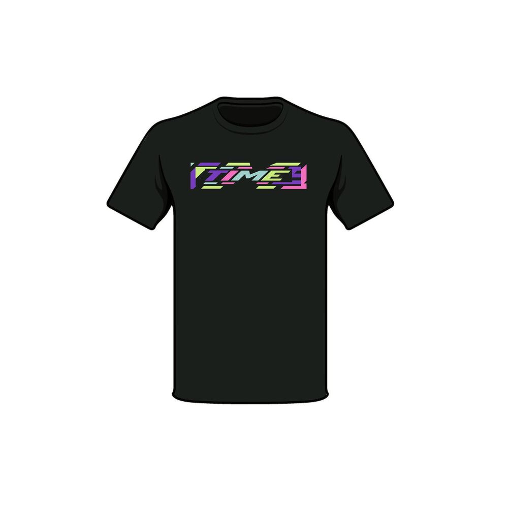 Polera Time Sport Manga Corta Ts2204 Negro image number 1.0