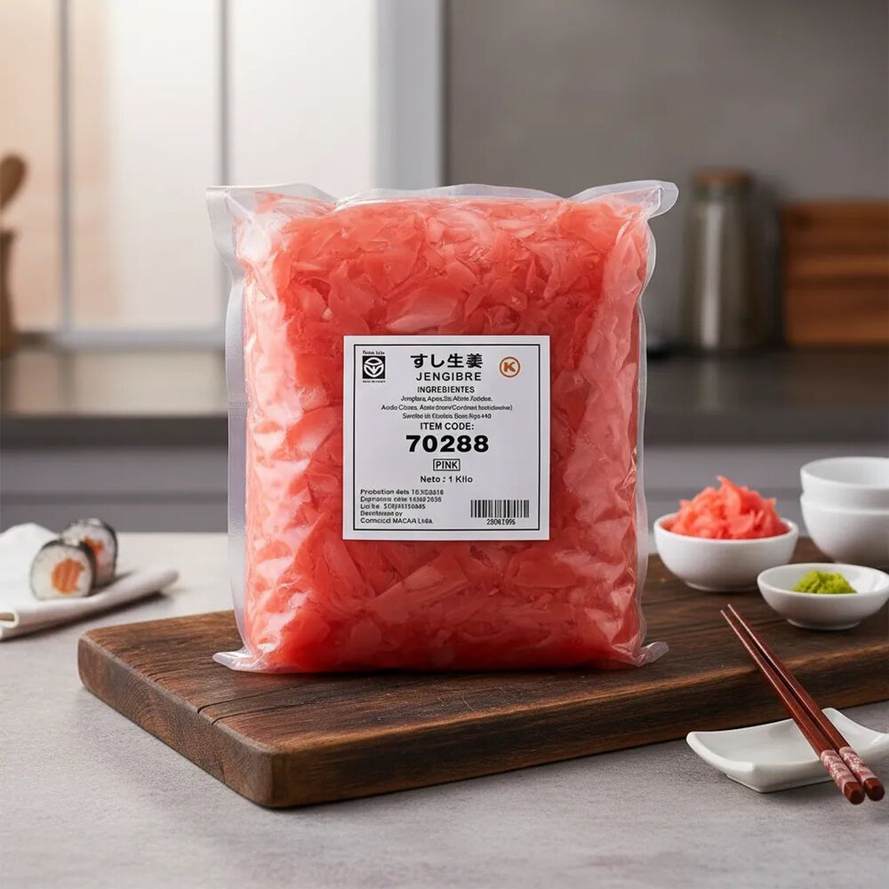 Jengibre Rosado Macan En Slides Envasado 1 Kg image number 0.0