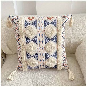 Pack De 02 Fundas De Cojin Dise&ntilde;o Boho 45x45 Cm Mod88