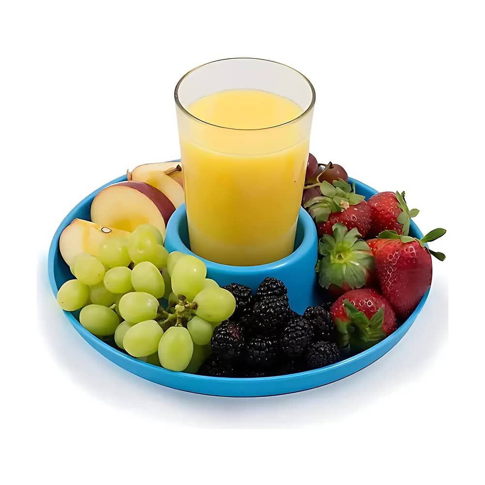 Bandeja De Comida Y Bebida, Plato Para Fiesta, Plato Snack image number 0.0