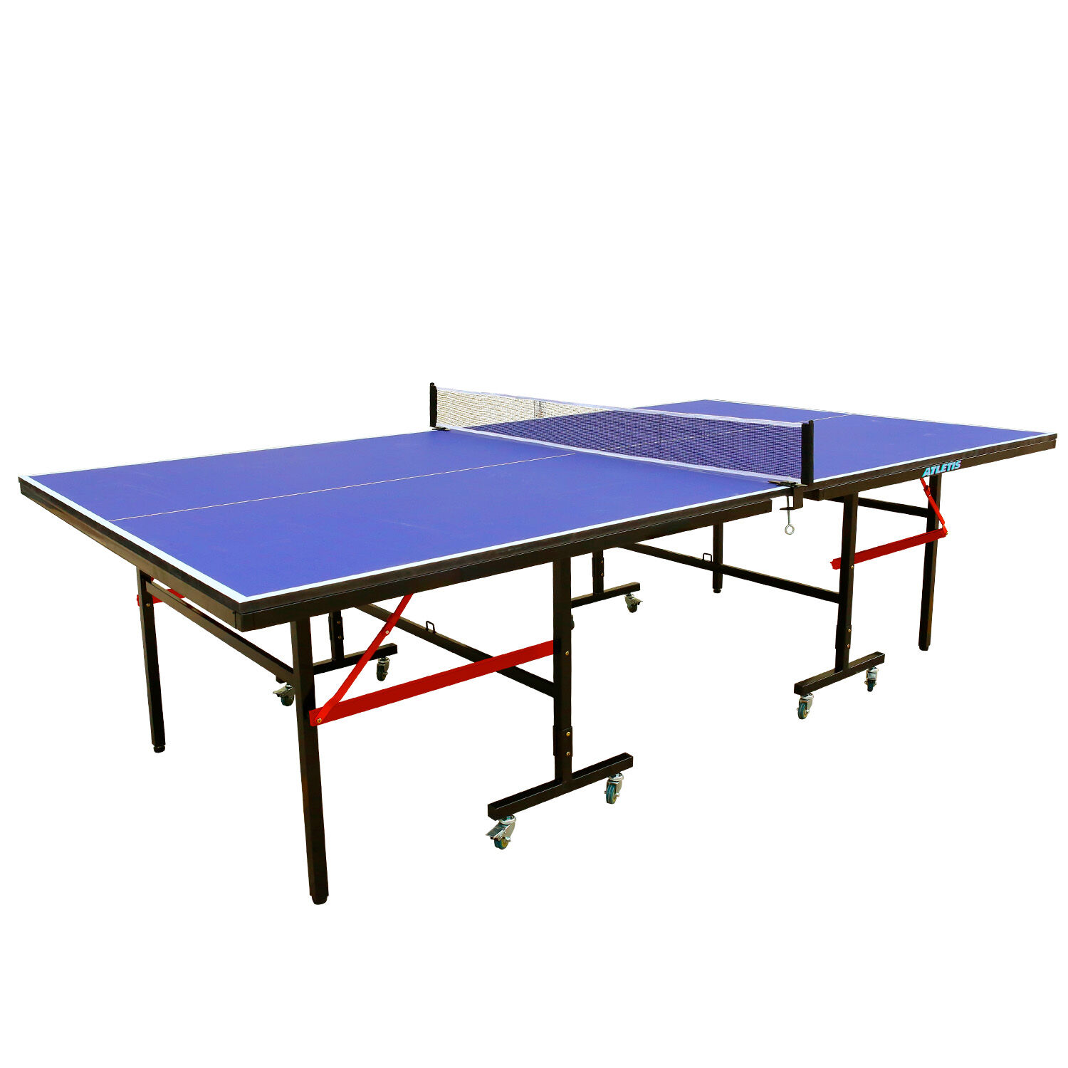 Mesa De Ping Pong Plegable Profesional Azul image number 0.0