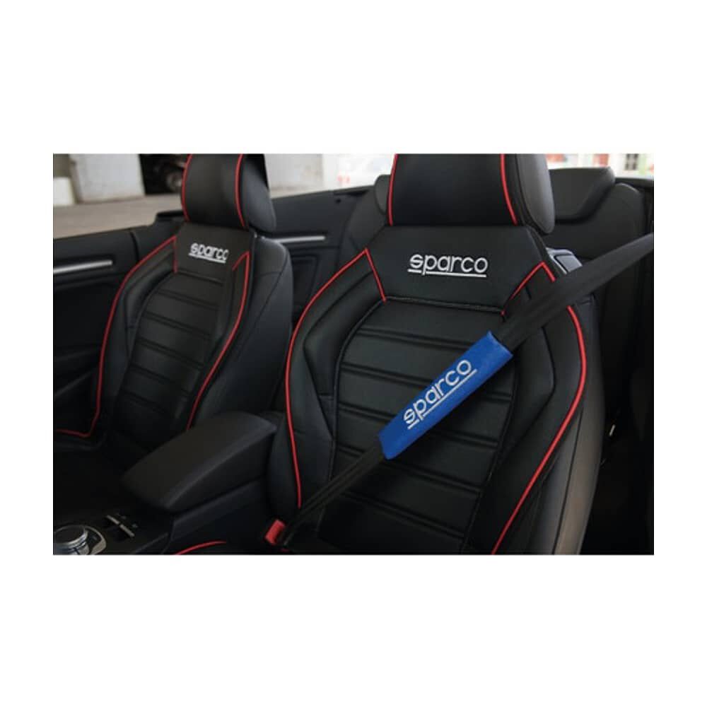 Cubre Cinturon Auto Sparco Universal 100% Poliester - Sp image number 2.0