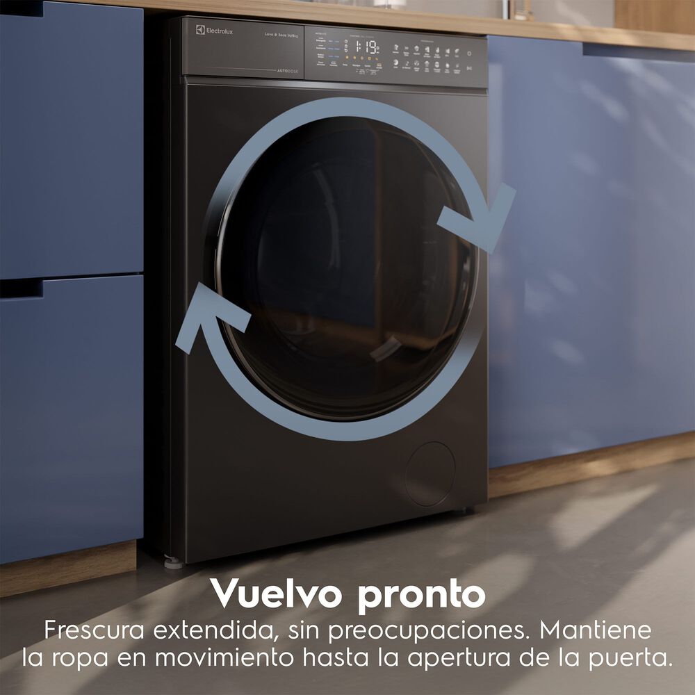 Lavadora Secadora 14/8 Kg Carga Frontal Inverter Flwd12au image number 9.0