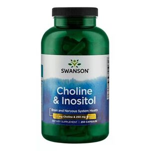 Choline & Inositol 250 Mg 250 C&aacute;psulas