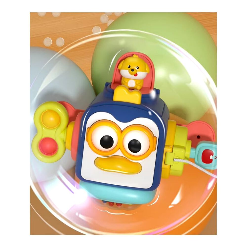 Cubo Sensorial Interactivo Montessori Para Bebe image number 8.0