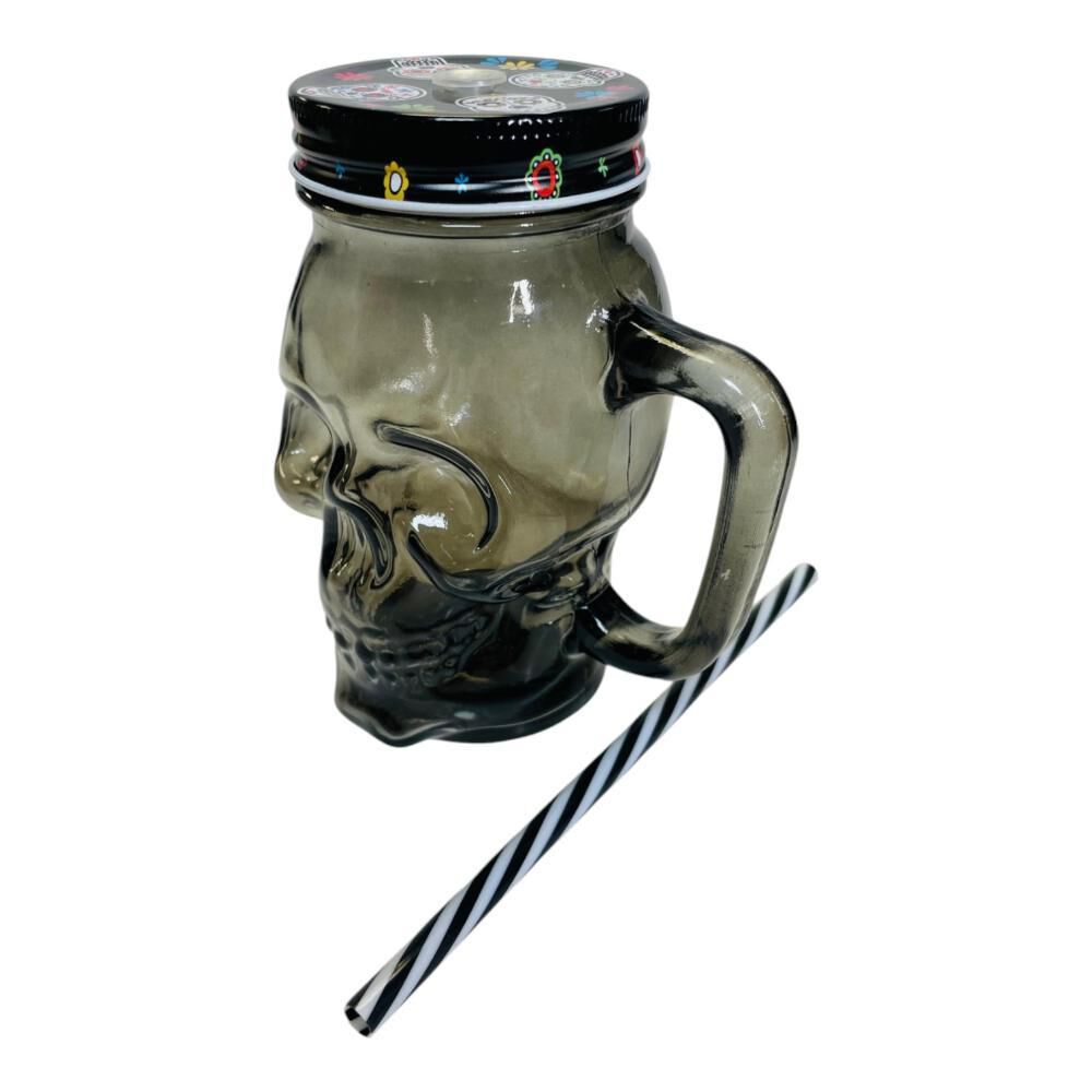 Jarro Cervecero Calavera Negra Halloween (estoykuku) image number 7.0
