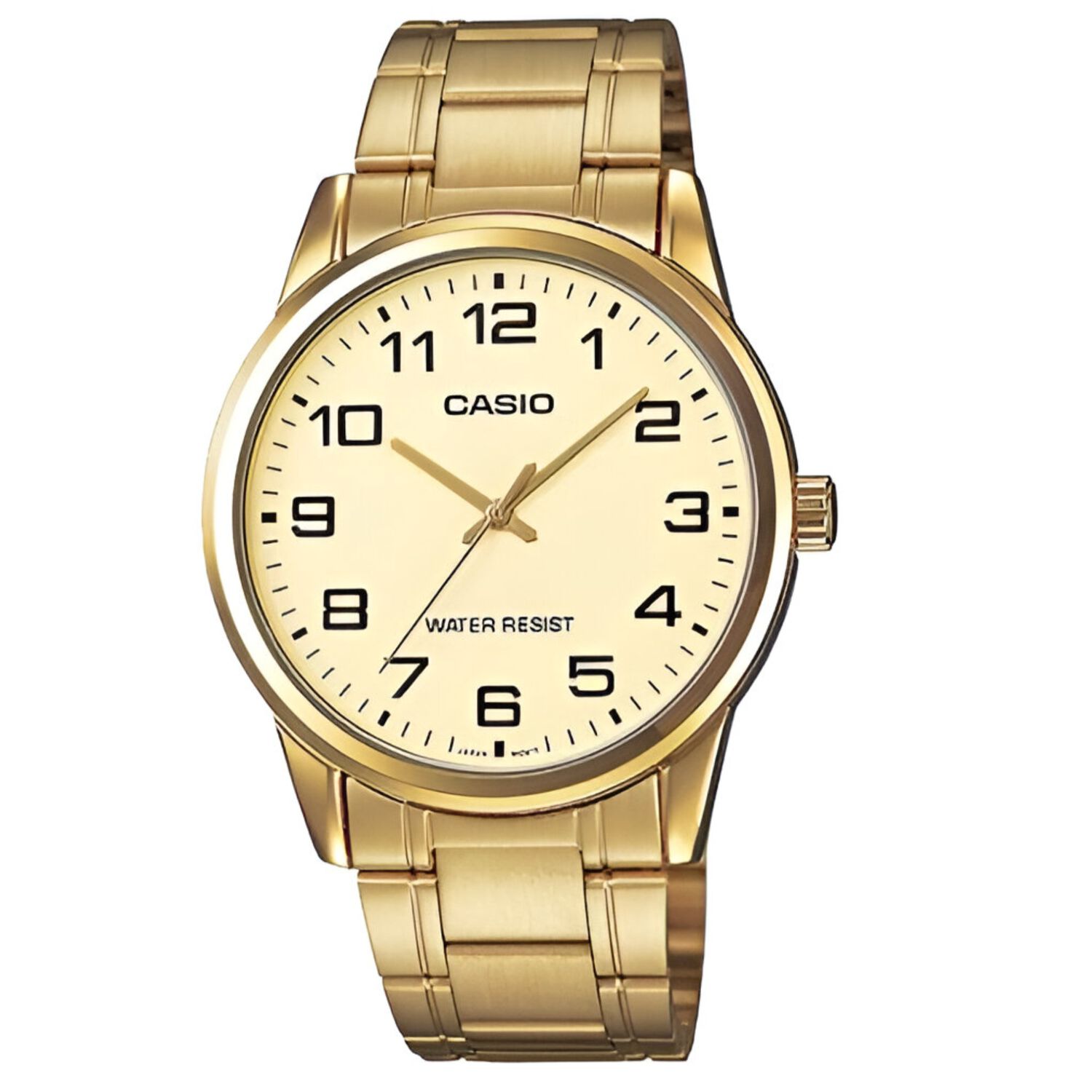 Reloj Casio Hombre Mtp-v001g-9budf Golden Edition Men image number 2.0
