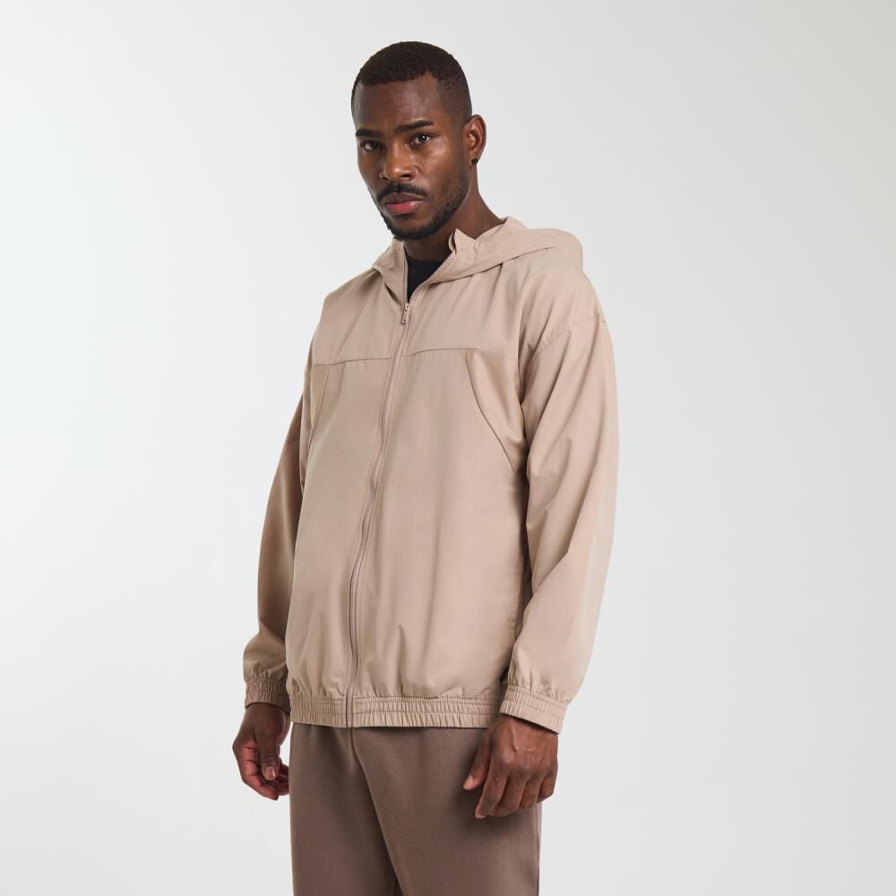 Chaqueta Deportiva Cuello Alto Con Capucha Hombre Wetland image number 2.0