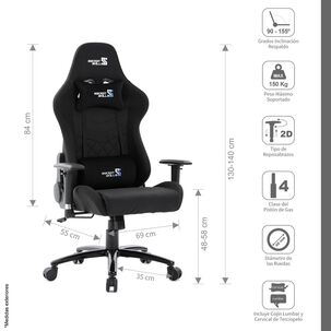 Silla Gamer Spy Black