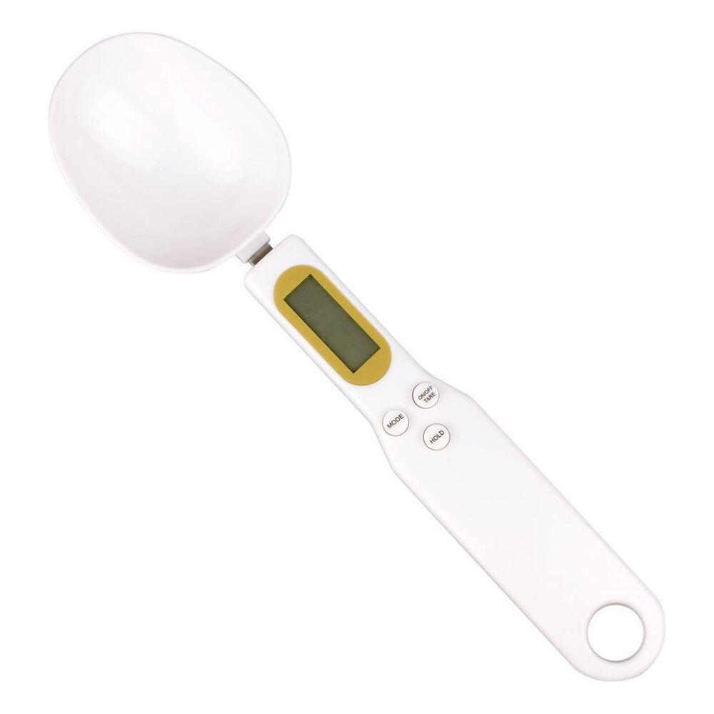 Cuchara Medidora Digital Gramera Cocina 500g Blanca Precisa image number 0.0
