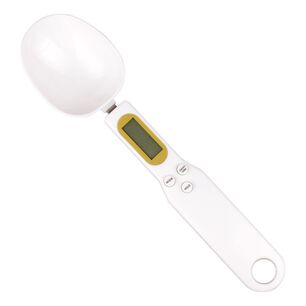 Cuchara Medidora Digital Gramera Cocina 500g Blanca Precisa