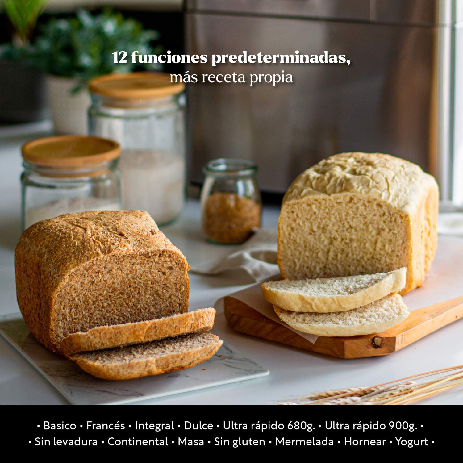 Maquina De Pan Multi Bread 1kg Easyways image number 6.0