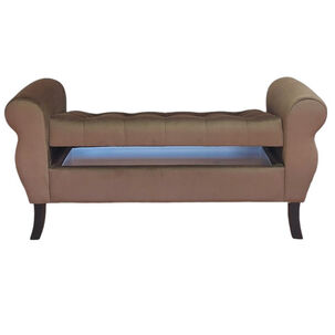 Banqueta Baul Diva Color Café