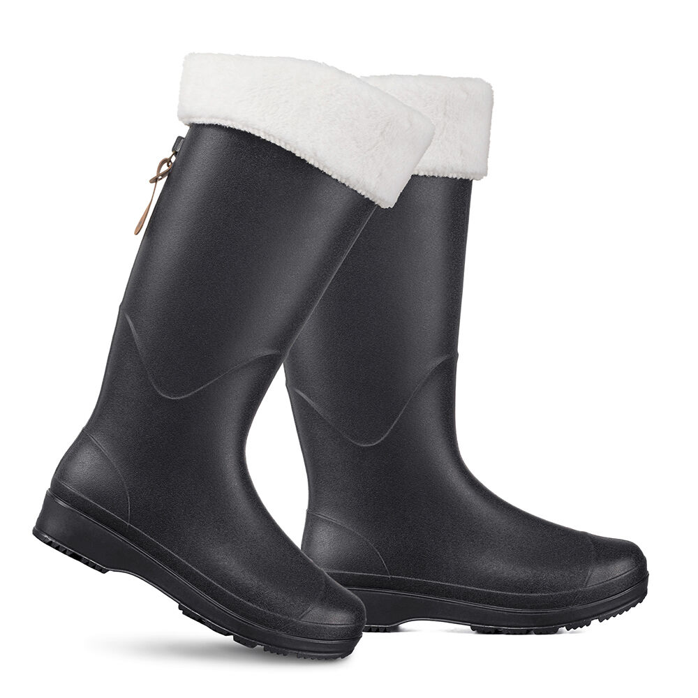 Bota De Agua Mujer Pvc Impermeable Casual Comodo Weide Gh160 image number 4.0