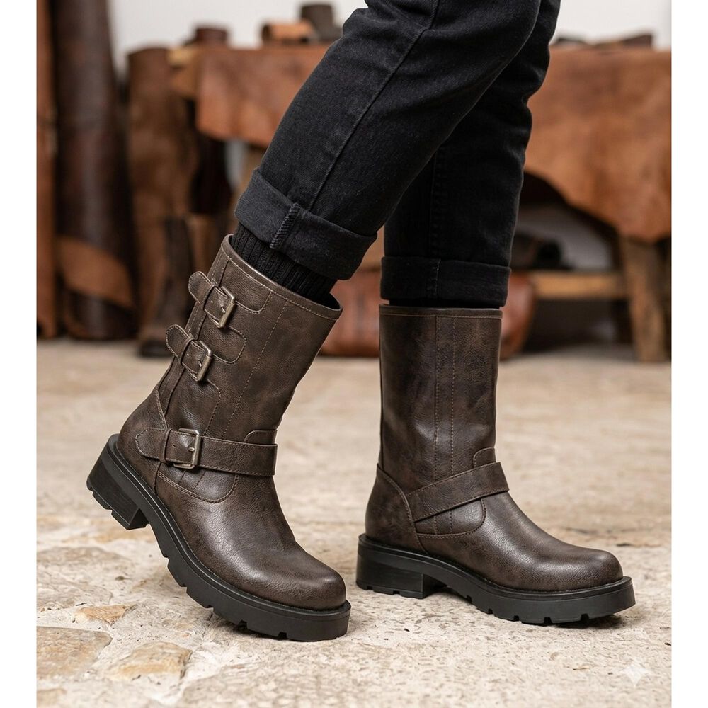 Bota Biker Hana Cafe Alquimia image number 5.0