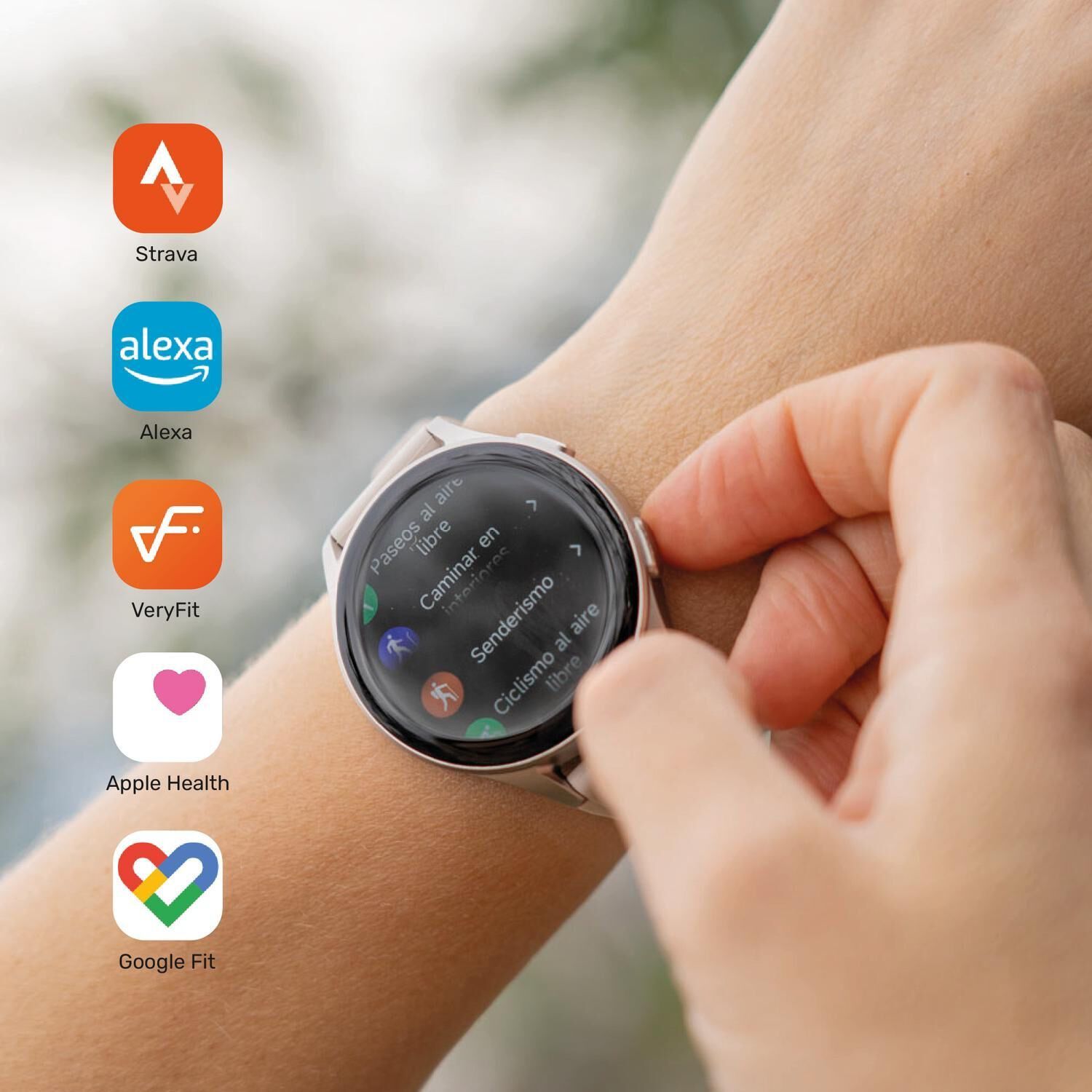 Reloj Smartwatch Lhotse Vibe 05 Gps Black 45mm image number 2.0