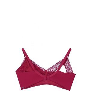 Sosten Lactancia Full Encaje Rojo 2rios