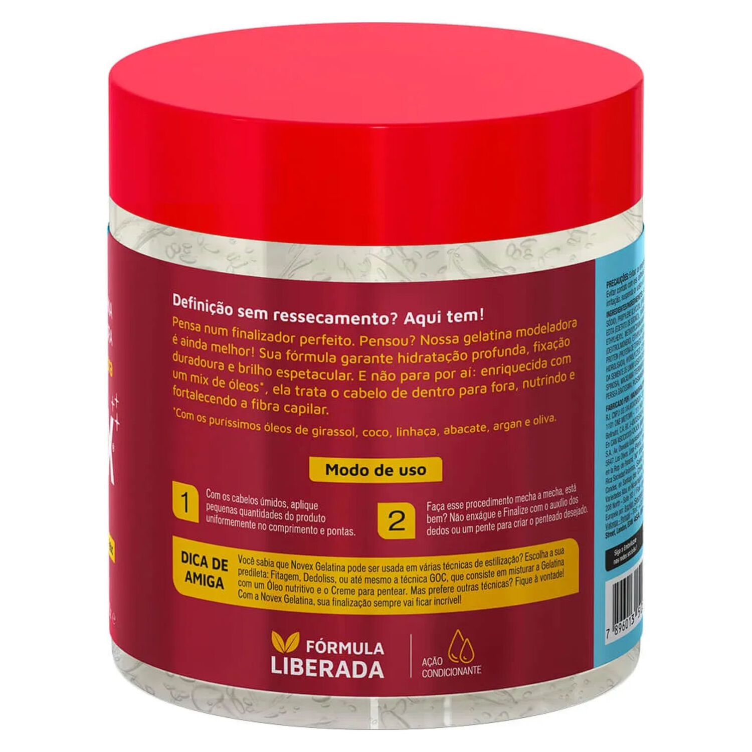 Novex Rizos De Cine Efecto Modelador Gelatina 500ml image number 2.0