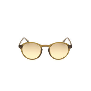 Lentes De Sol Verde Oscuro Transparente Degradé Guess