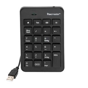 Teclado Num&eacute;rico Usb Profesional De Teclas Planas Tm-100504