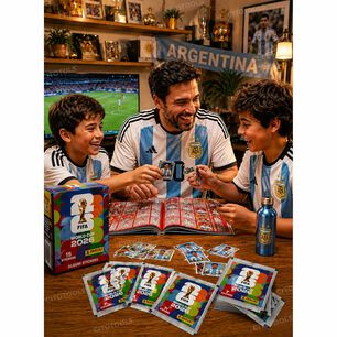 Pack 15 Sobres Panini Mundial 2026 105 L&aacute;minas Originales