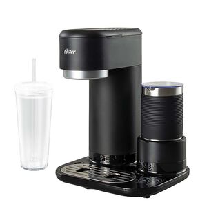 Cafetera Oster Latte Con Espumador Negro Bvstdc02b